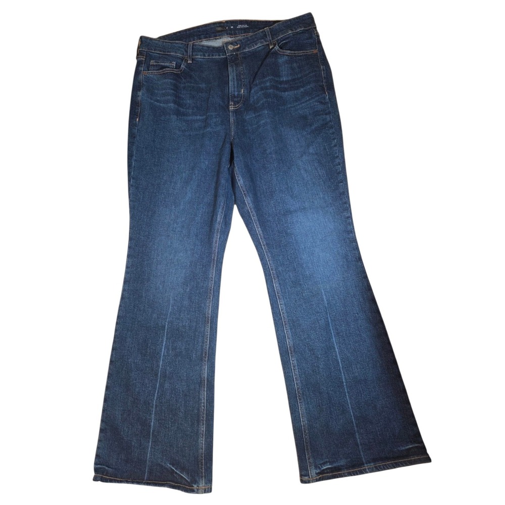 Old Navy Extra High-Rise Secret Slim Pockets Medium Wash Boot Cut Jeans 20